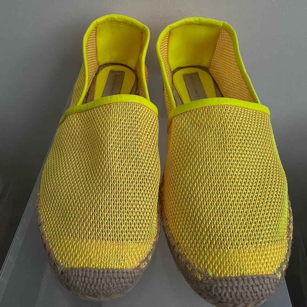 Stella McCartney Yellow Espadrilles